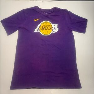 Nike Kids Purple Lakers Tee